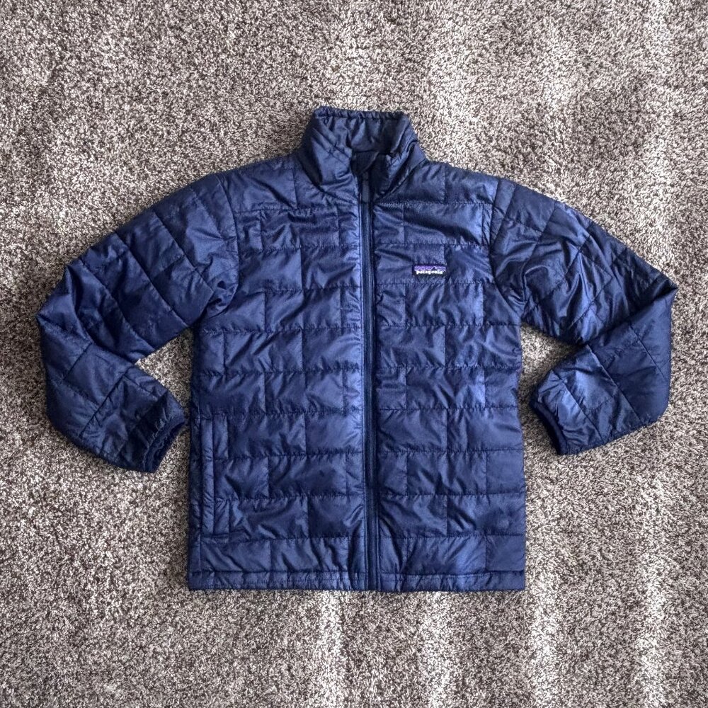 Patagonia Kids Nano Puff Brick Quilt Jacket